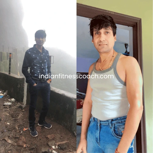 abhishek transformation by indian fitness coach