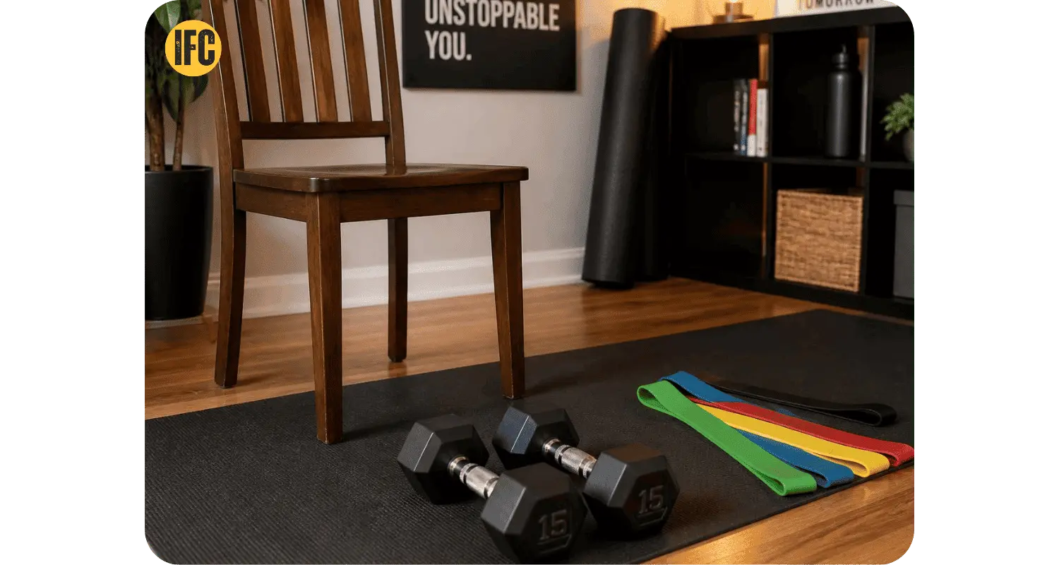 Train at home live with Online fitness coach in India